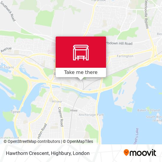 Hawthorn Crescent, Highbury map