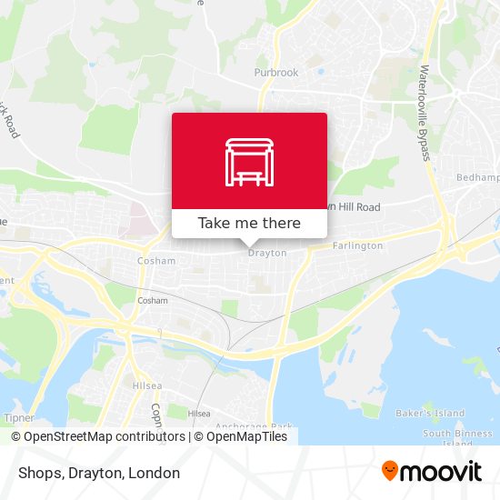 Shops, Drayton map