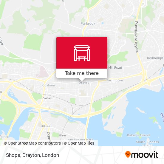 Shops, Drayton map