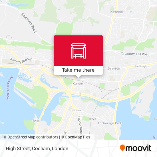 High Street, Cosham map