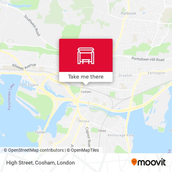 High Street, Cosham map