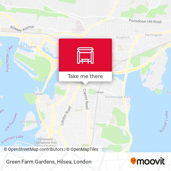 Green Farm Gardens, Hilsea map