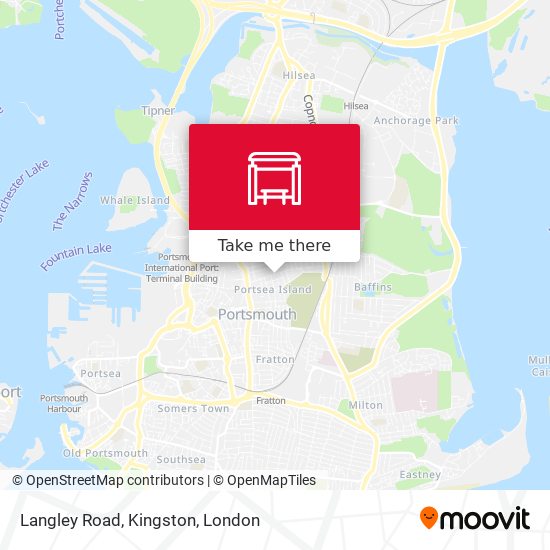 Langley Road, Kingston map