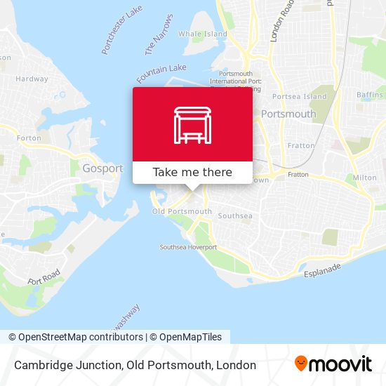 Cambridge Junction, Old Portsmouth map