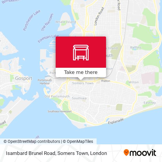 Isambard Brunel Road, Somers Town map