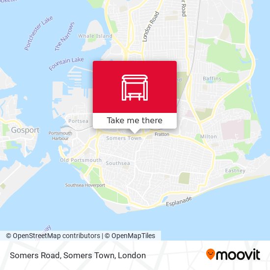 Somers Road, Somers Town map