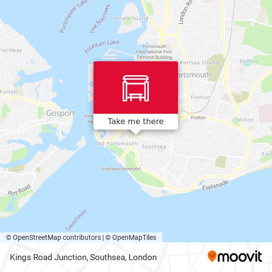 Kings Road Junction, Southsea map