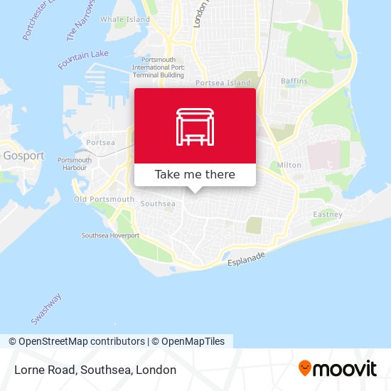 Lorne Road, Southsea map