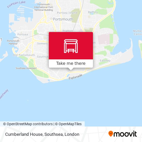 Cumberland House, Southsea map