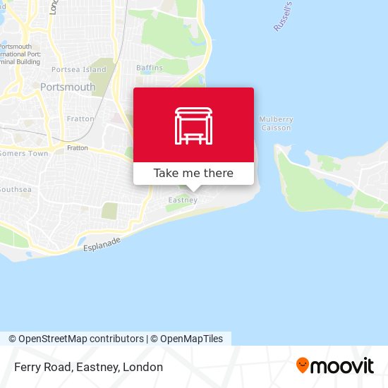 Ferry Road, Eastney map