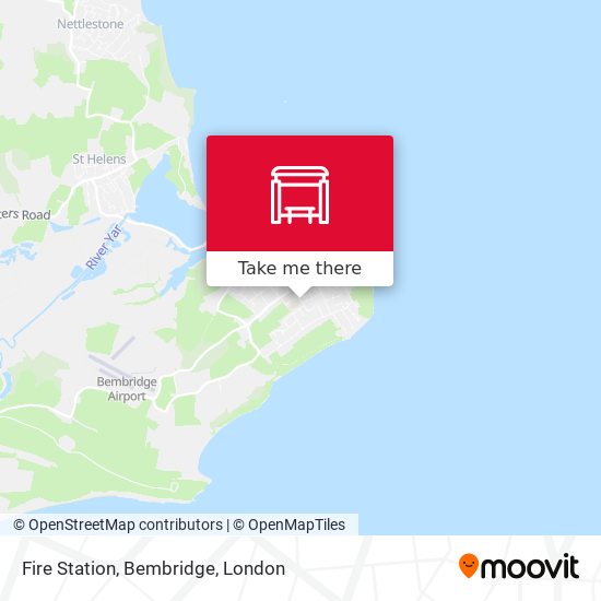 Fire Station, Bembridge map