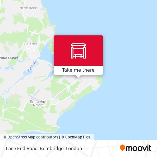 Lane End Road, Bembridge map