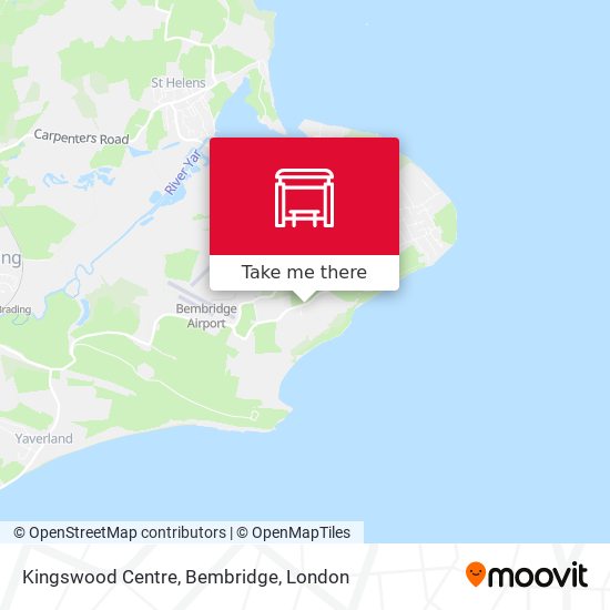 Kingswood Centre, Bembridge map