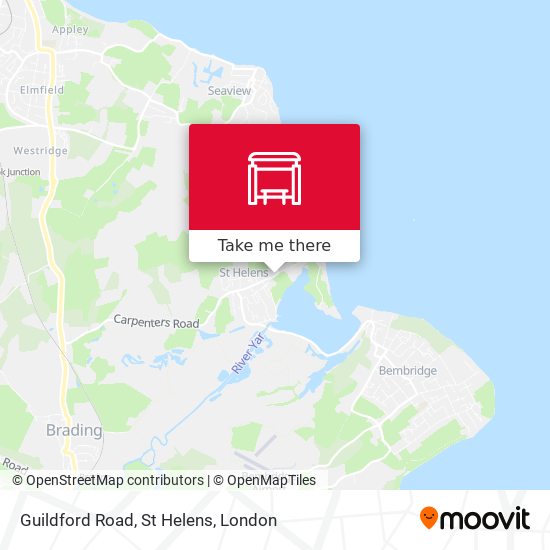 Guildford Road, St Helens map