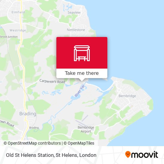 Old St Helens Station, St Helens map