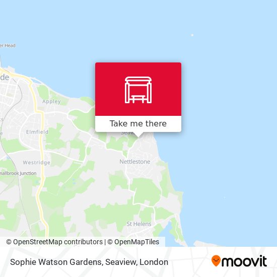 Sophie Watson Gardens, Seaview map