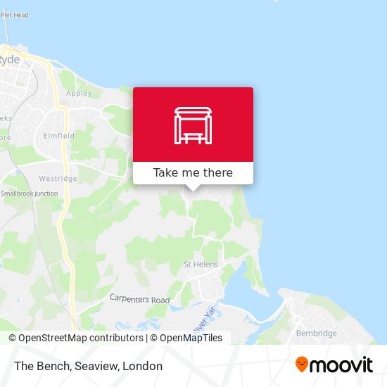 The Bench, Seaview map