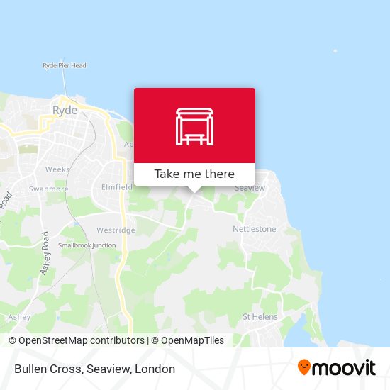 Bullen Cross, Seaview map