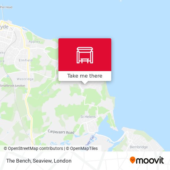 The Bench, Seaview map