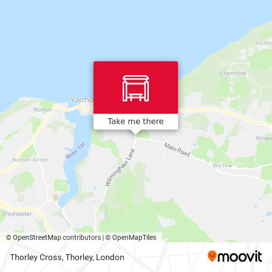 Thorley Cross, Thorley map