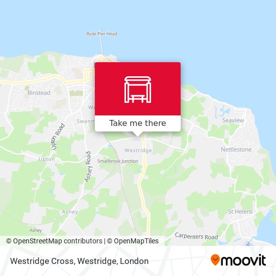 Westridge Cross, Westridge map