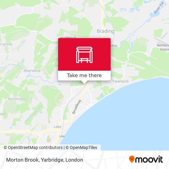 Morton Brook, Yarbridge map