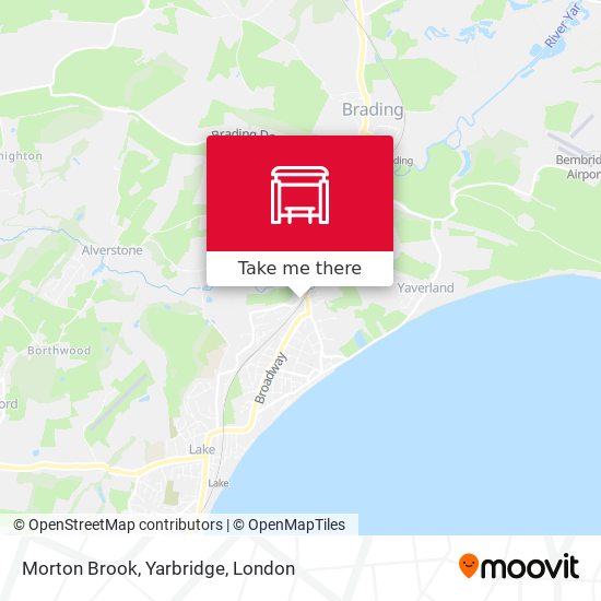 Morton Brook, Yarbridge map