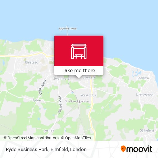 Ryde Business Park, Elmfield map
