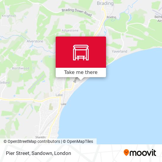 Pier Street, Sandown map