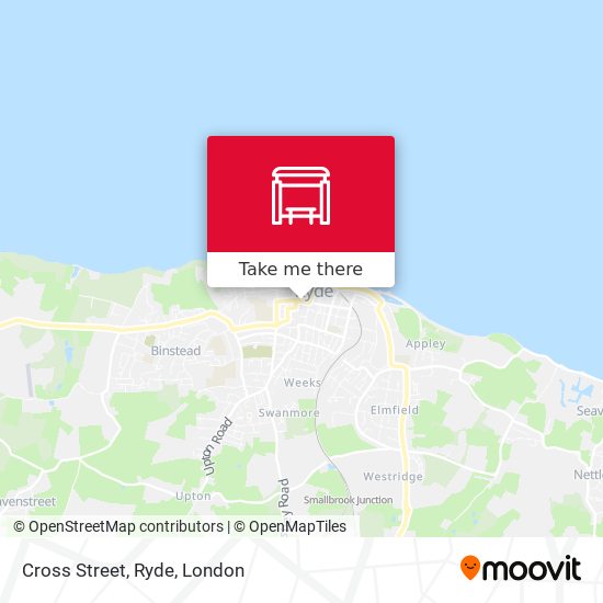 Cross Street, Ryde map