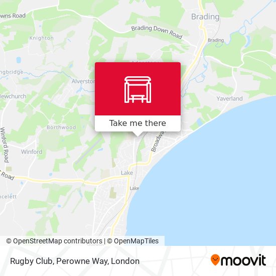 Rugby Club, Perowne Way map