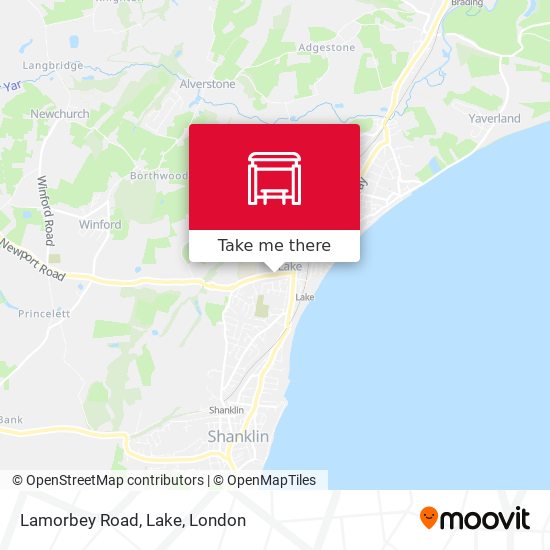 Lamorbey Road, Lake map