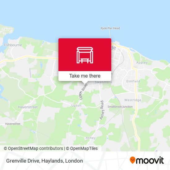 Grenville Drive, Haylands map
