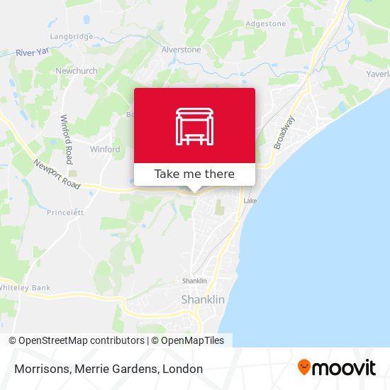Morrisons, Merrie Gardens map