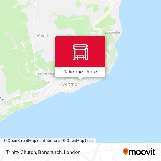 Trinity Church, Bonchurch map