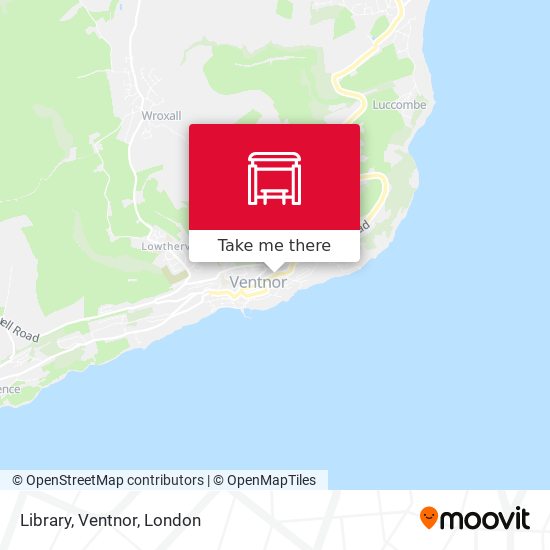 Library, Ventnor map