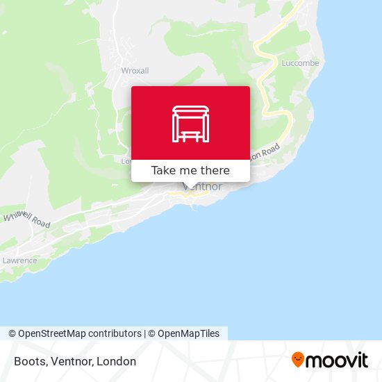 Boots, Ventnor map