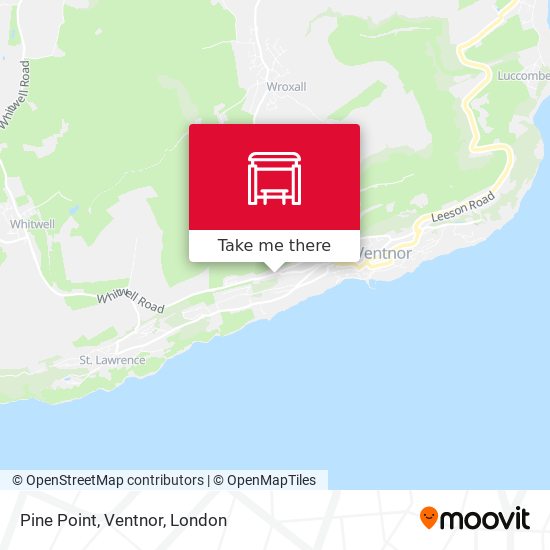 Pine Point, Ventnor map