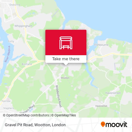 Gravel Pit Road, Wootton map