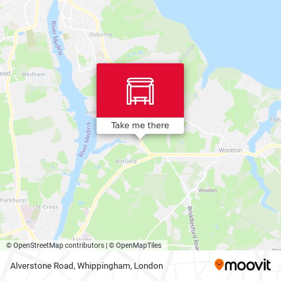 Alverstone Road, Whippingham map