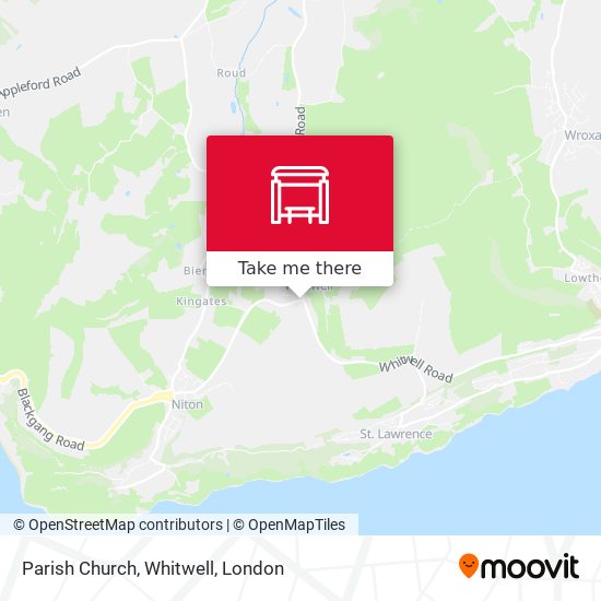 Parish Church, Whitwell map