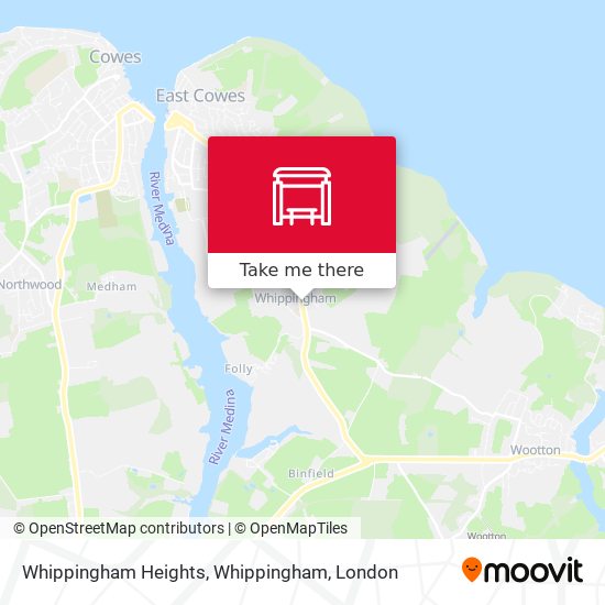 Whippingham Heights, Whippingham map