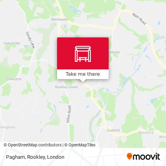 Pagham, Rookley map