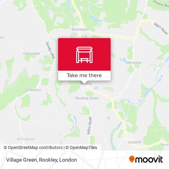 Village Green, Rookley map