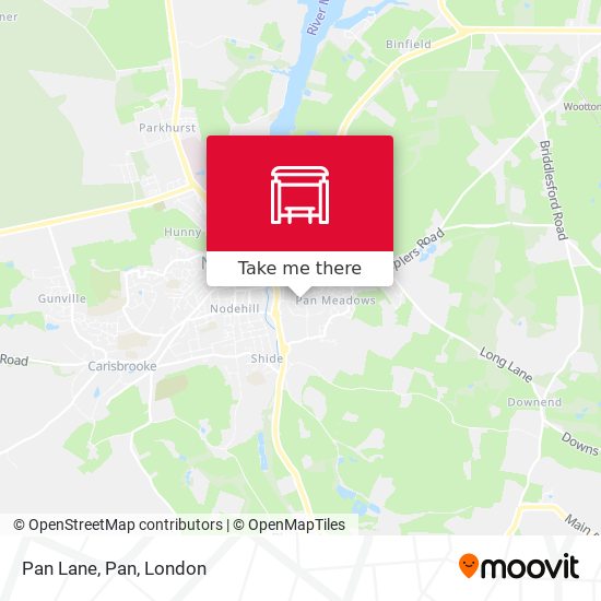 Pan Lane, Pan map