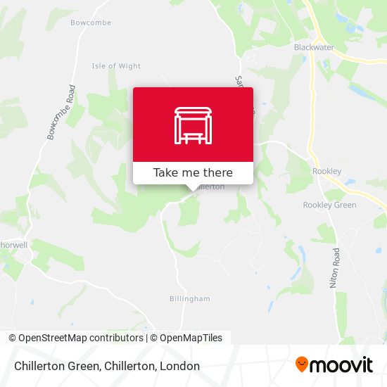 Chillerton Green, Chillerton map