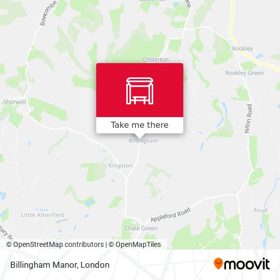 Billingham Manor map