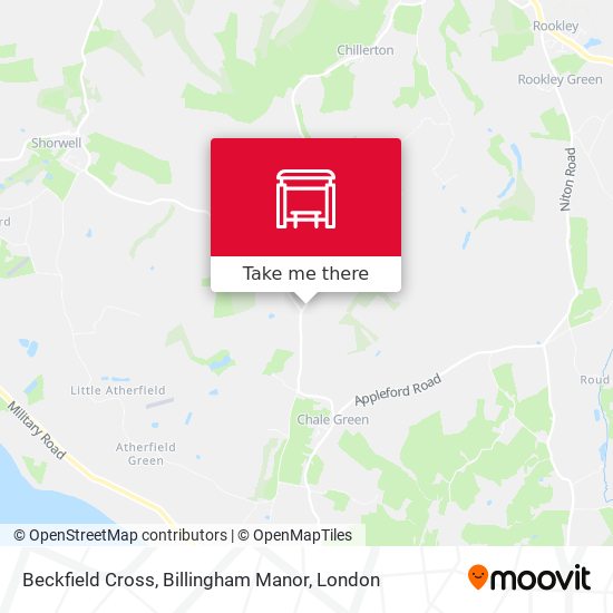 Beckfield Cross, Billingham Manor map