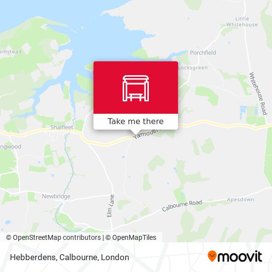 Hebberdens, Calbourne map