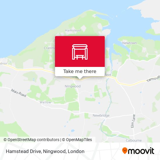 Hamstead Drive, Ningwood map